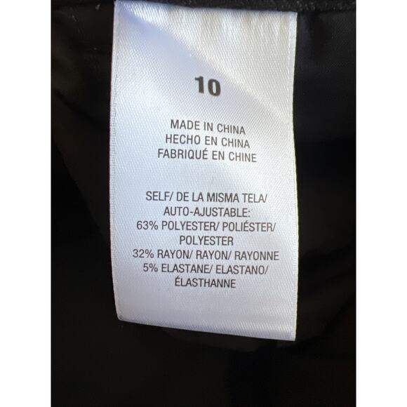 Favorite Daughter The Favorite Pant Trouser Black Pleated Wide Leg Size 10 Z26 - Picture 9 of 12